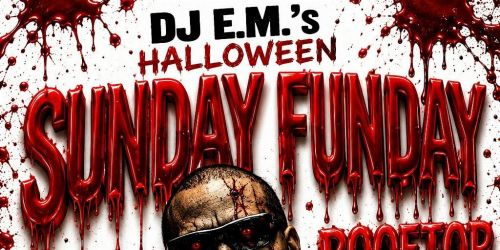NEW YORK CITY \u2014 THE DAY OF THE DEAD TAKES OVER THE ROOFTOP!  HALLOWEEN