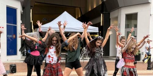 HALLOWEEN THRILLER PERFORMANCE at Sarasota Farmers Market