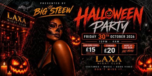 BIG STEEW HALLOWEEN PARTY