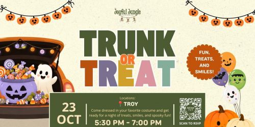 \ud83c\udf83\ud83c\udf6c TRUNKS, TREATS & SPOOKY FUN ARE COMING TO TROY! \ud83d\udc7b