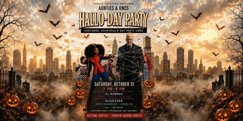 Aunties & Uncs & Cigar Lordz Hallo-Day Party