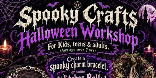 Spooky crafts, Halloween workshop