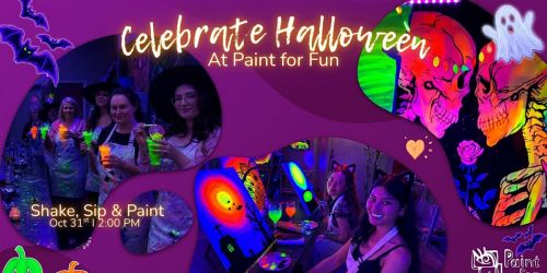 Halloween Shake, Sip & Paint - Cocktail Making and Painting Class