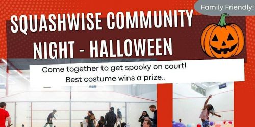 SquashWise Community Night - Costumes on Court!
