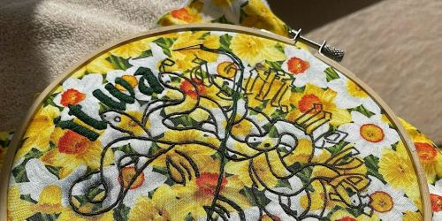 Embroidery Workshop: Medusa