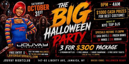 The big Halloween party @ Jouvay Nightclub in #Queens