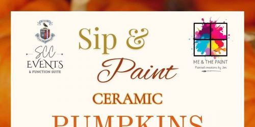 Sip & Paint \ud83c\udfa8 \ud83c\udf77 \ud83c\udf83 