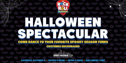 The Rock and Roll Playhouse presents Halloween Spectacular for Kids