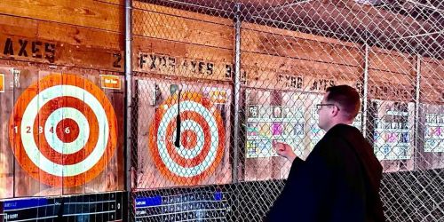Costume Party - Axe Throwing