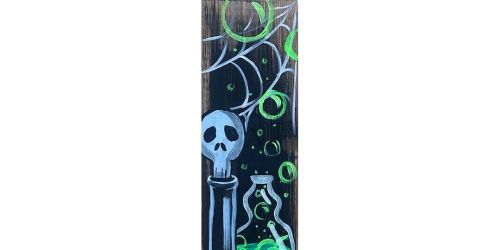 Potions Glow Porch Sign Paint Party!
