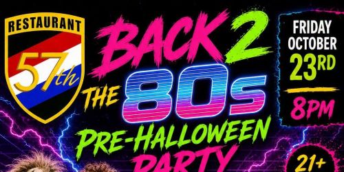 Back To The 80s Pre-Halloween Bash