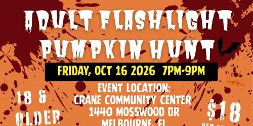 Adult Flashlight Pumpkin Hunt