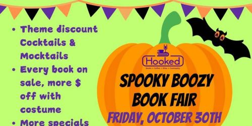 Spooky Boozy Book Fair