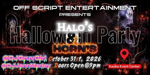 Halo\u2019s & Horn\u2019s Halloween Party