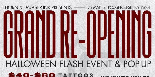 Grand Re-Opening Halloween Flash Event & Pop-Up
