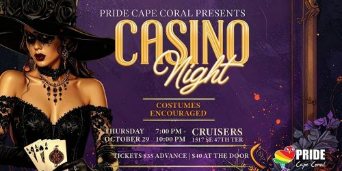 Casino Night: A Fundraiser for PRIDE Cape Coral
