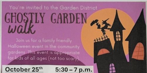 Ghostly Garden Walk