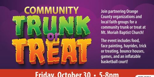 Community Trunk or Treat Event