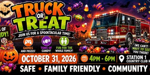 Truck or Treat at Endwell Fire