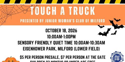 JWC of Milford's Touch a Truck - Halloween Event \ud83c\udf83 \ud83d\udc7b \ud83c\udf6d