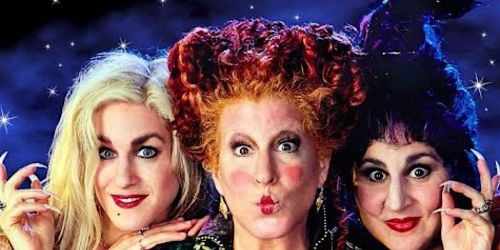 Snack N Screen Immersive Dinner  with The Sanderson Sisters. HOCUS POCUS