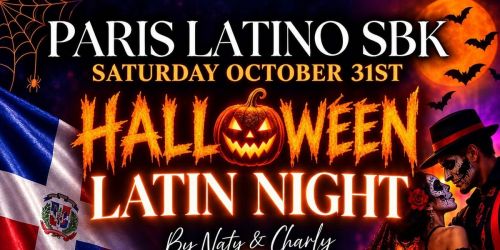 HALLOWEEN THEME\ud83d\udc83\ud83d\udd7aLATIN NIGHT + BACHATA Class = PARIS LATINO \ud83d\udd25