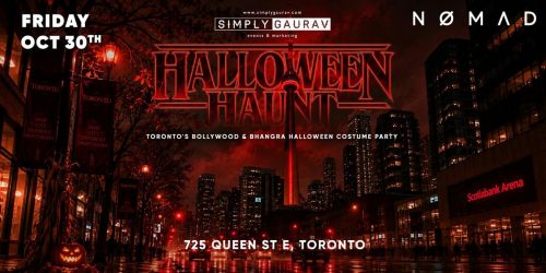 HALLOWEEN HAUNT | Bollywood & Bhangra Halloween Costume Party