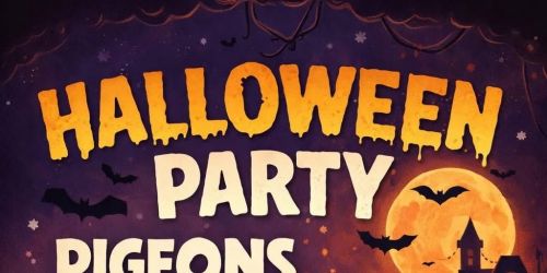 Pigeons Halloween Hootenanny at Four Finger Distillery!