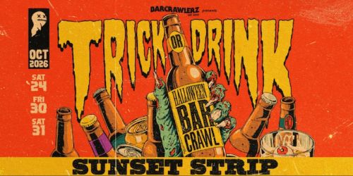 2026 Sunset Strip Trick or Drink Halloween at Andaz West Hollywood