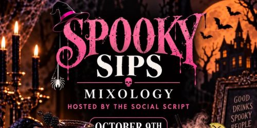 \ud83d\udc7b\ud83c\udf78 Spooky Sips Mixology with The Social Script \ud83c\udf78\ud83d\udc7b