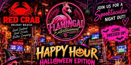 Flamingal Happy Hour Halloween Edition 