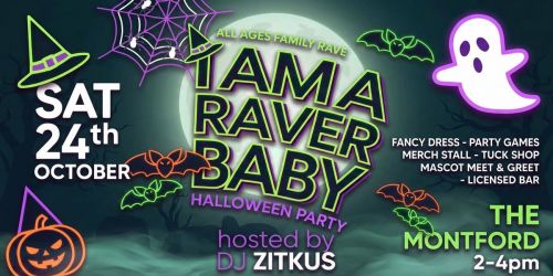 I Am A Raver Baby Halloween: All Ages Family Rave