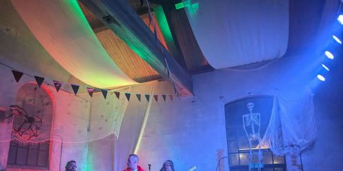 Day of the Dead Halloween Party on the Farm \ud83c\udf83