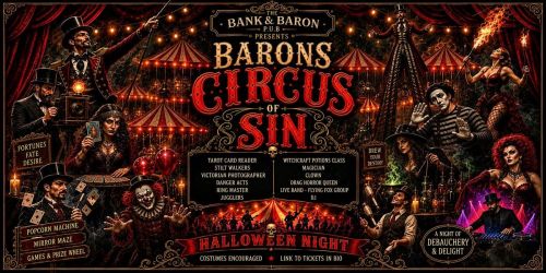 Baron's Circus of Sin - Halloween Party