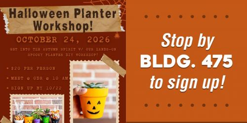 Halloween Planter Workshop