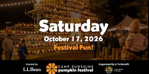 2026 Camp Sunshine Pumpkin Festival (Saturday)
