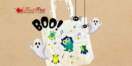 Paint Night - Creative Kids: Trick or Treat Tote Bag Workshop in Toronto