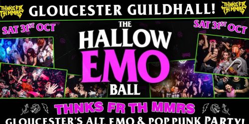 EMO NIGHT, GLOUCESTER! \ud83c\udf83 THE HALLOW-EMO BALL!
