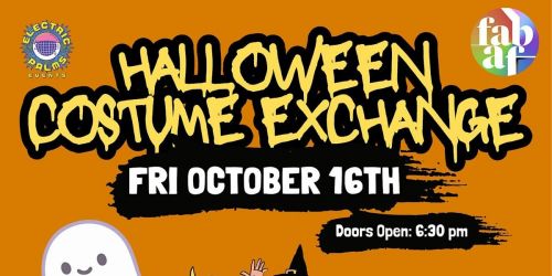 Halloween Costume Exchange, Classic Movies & Snack Party @925!