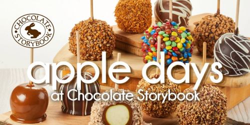 Apple Days at Chocolate Storybook: 25 Chocolate Caramel Apple Combinations