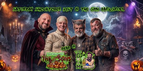 The Sons @ The Gym for Halloween baby!!  