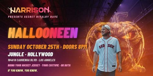 Harrison Presents: Secret Rivalry Rave HALLOONEEN - Los Angeles