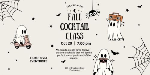 Fall Coktail Creation Class