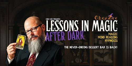 Halloween Night Magic & Mind Reading + Never-Ending Dessert Bar at Chez Zee