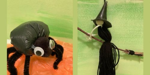 Kid's Halloween Crafts at The Folk
