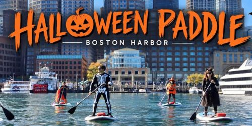 Halloween Paddle - Boston Harbor