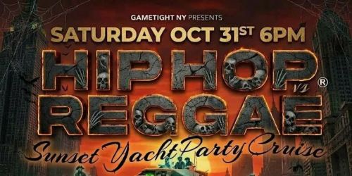 Halloween Hip Hop vs Reggae Sunset Booze Cruise Party