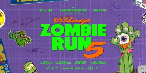 Village Zombie Run 5 \u00b0 Presented by Lagomarcino\u2019s