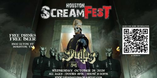 Spiritus - A Tribute to Ghost \u2022 Houston Scream Fest 2026