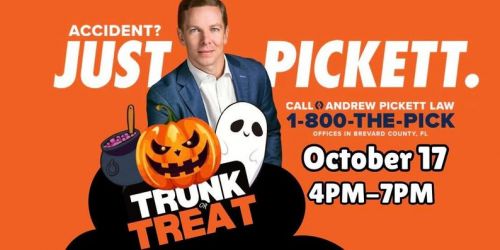 3nd Annual Trunk or Treat - Andrew Pickett Law 